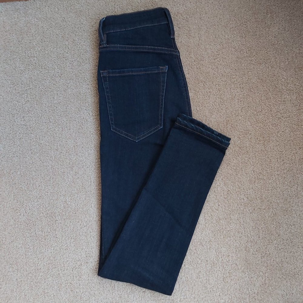 Garage Dark Blue Skinny Jeans